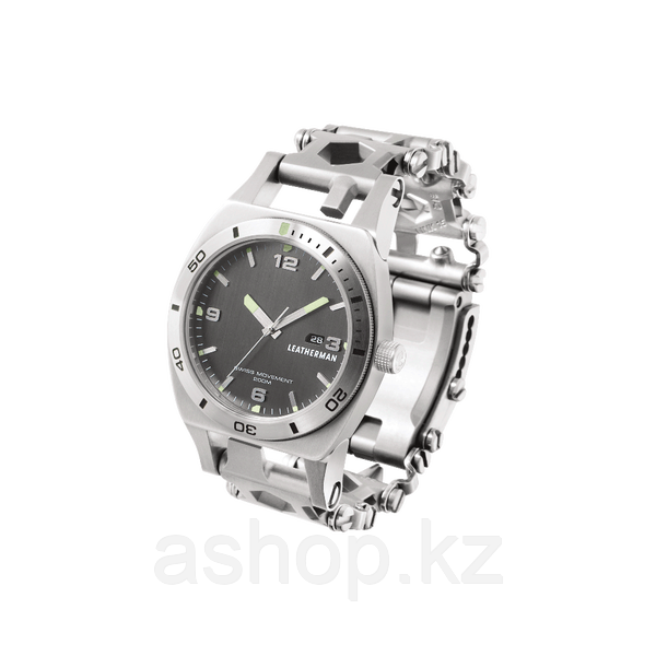 Мультитул браслет с часами Leatherman Tread Tempo, Функционал: Для повседневного ношения, Кол-во функций: 30 в