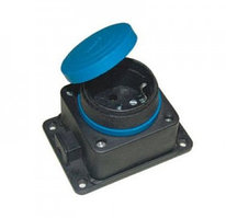 Розетка наруж. уст-ки накл. с заглушкой 2Р+РЕ 1Х16А 29/6 TENPO