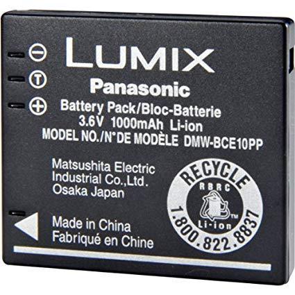 Аккумулятор Panasonic DMW-BCE 10 для Lumix (1000 mAh) - фото 1 - id-p59550240