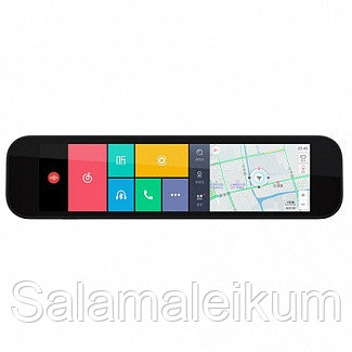 Автомобильное зеркало заднего вида + видеорегистратор Xiaomi 70 Steps Smart Rearview Mirror Black