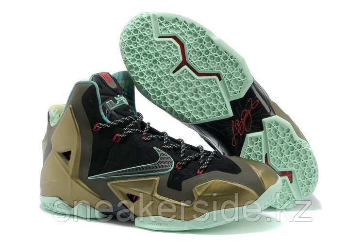 Кроссовки Nikе LeBron XI (11) Gold Elite 2014 (40-46)