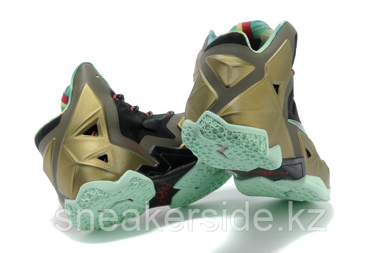 Кроссовки Nikе LeBron XI (11) Gold Elite 2014 (40-46) - фото 6 - id-p4253293