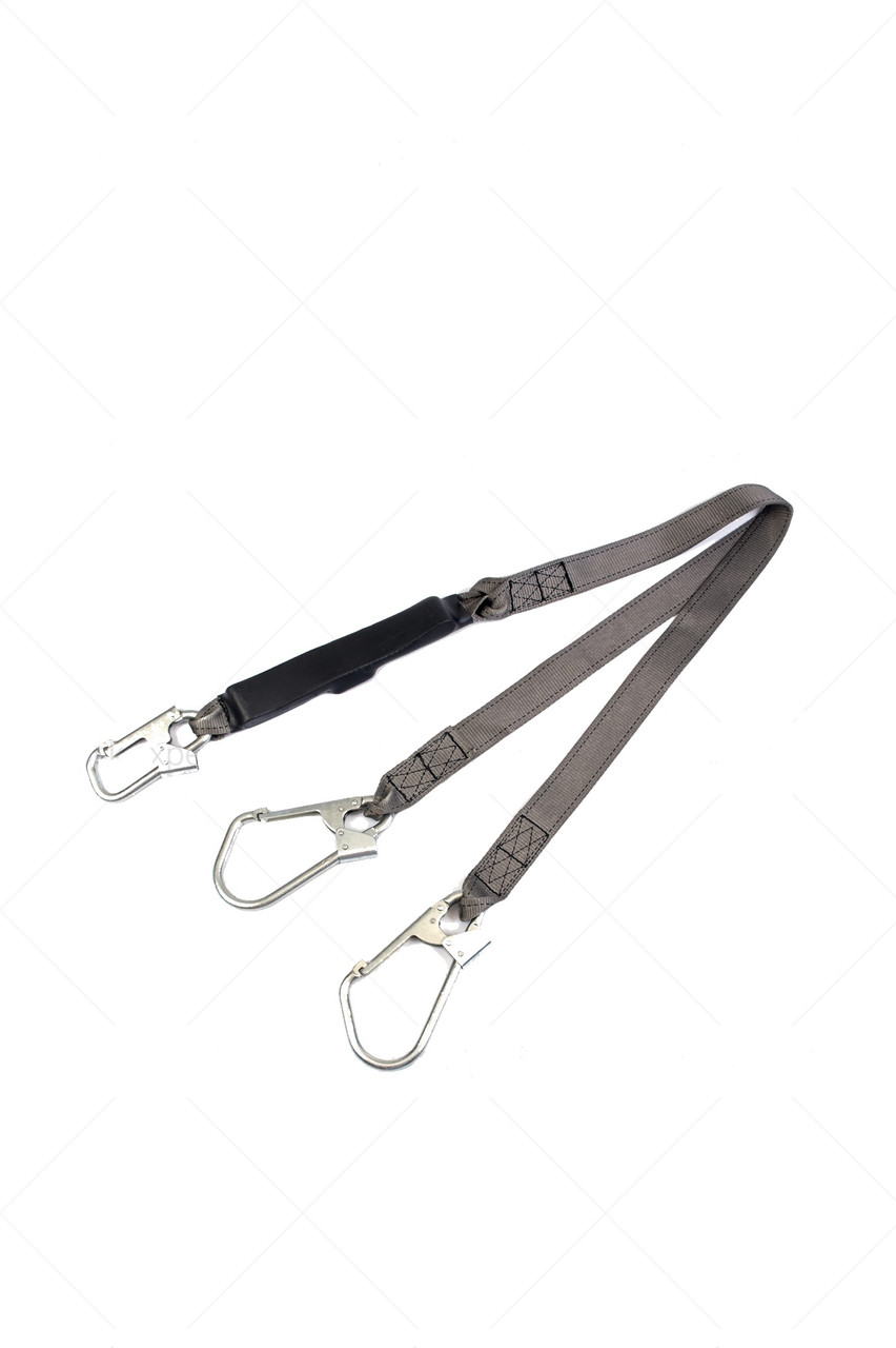 Строп с амортизатором 2 карабина, фото 1