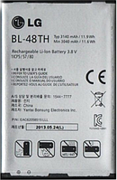 Заводской аккумулятор для LG Optimus G E977 (BL-48TH, 3140mAh)