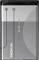 Заводской аккумулятор для Nokia 1202 (BL-5C, 1020mah)