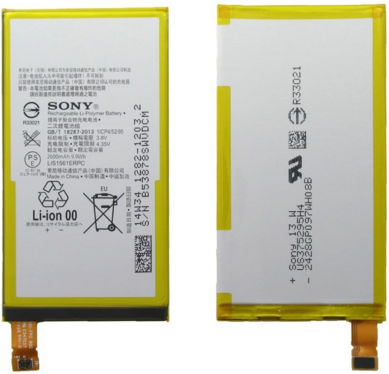 Заводской аккумулятор для Sony Xperia Z3 Compact (LIS1561ERPC, 2600mAh) - фото 1 - id-p59613564