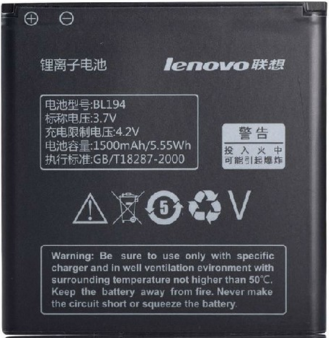 Заводской аккумулятор для Lenovo S760 (BL-194, 1500mAh)