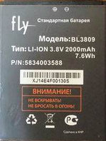 Заводской аккумулятор для Fly IQ458 Evo Tech 2 (BL3809, 2000 mah)