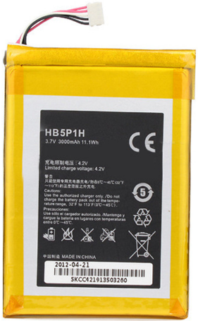 Заводской аккумулятор для Huawei Ascend D2 (HB5P1H, 3000mAh)