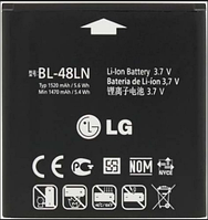 Заводской аккумулятор для LG C800 (BL-48LN, 1520mAh)