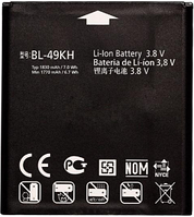 Заводской аккумулятор для LG LU6200 (BL-49KH, 2850mAh)