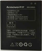 Заводской аккумулятор для Lenovo A806 Golden Warrior A8 (BL229, 2500mAh)