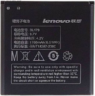 Заводской аккумулятор для Lenovo A780 (BL-179, 1760mAh)