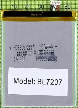 Заводской аккумулятор для Fly IQ4511 (BL7207, 3000 mah) - фото 1 - id-p59613981