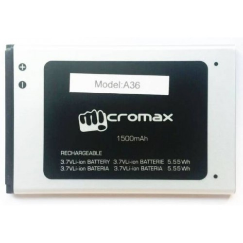 Заводской аккумулятор для Micromax A36 (1500 мАч) - фото 2 - id-p59614090