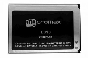 Заводской аккумулятор для Micromax E313 Canvas Xpress 2 (2500 мАч)