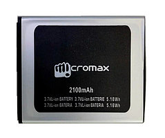 Заводской аккумулятор для Micromax A116 Canvas HD (2100 мАч)