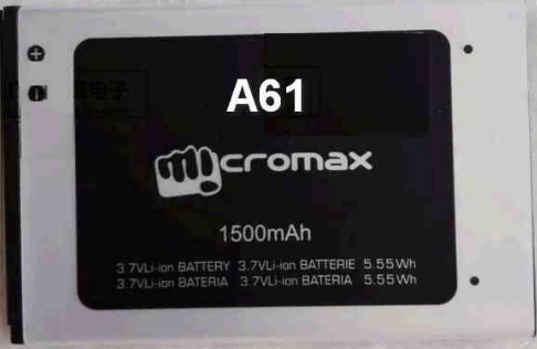 Заводской аккумулятор для Micromax A61 Bolt (1850 мАч)