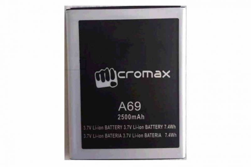 Заводской аккумулятор для Micromax A69 Bolt (1850 мАч) - фото 1 - id-p59614104