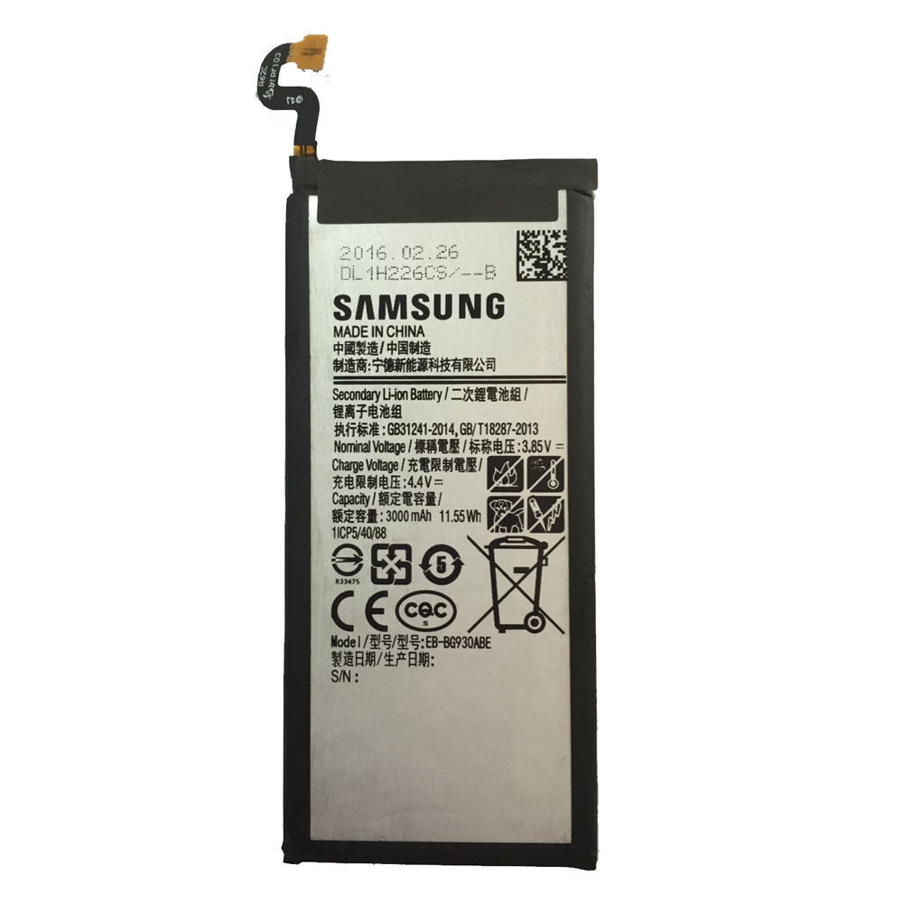 Заводской аккумулятор для Samsung Galaxy S7 G930 (EB-BG930ABE, 3000mah) - фото 1 - id-p59614158