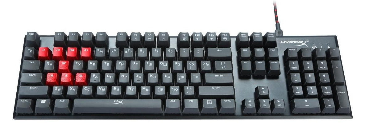 Игровая клавиатура Kingston HyperX Alloy FPS (HX-KB1BR1-RU/A5) Cherry MX Red