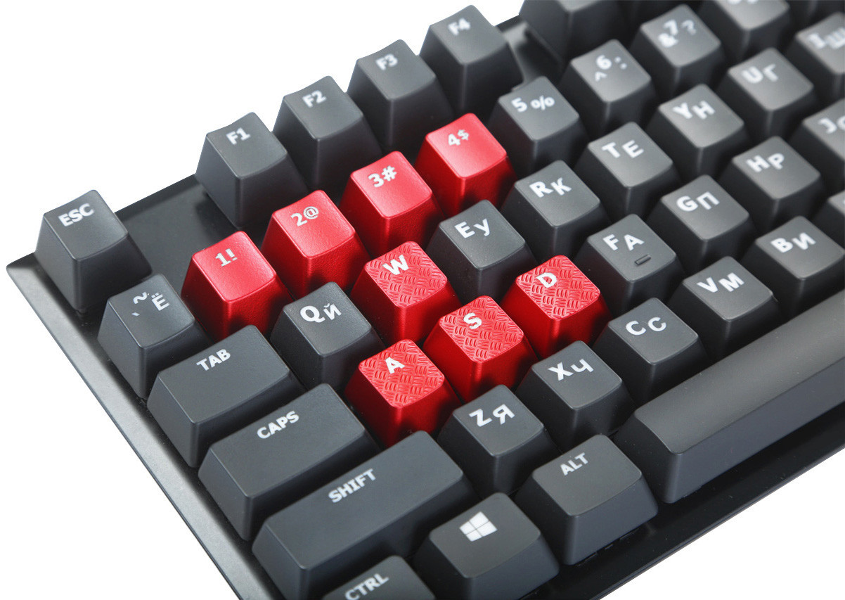 Игровая клавиатура Kingston HyperX Alloy FPS (HX-KB1BR1-RU/A5) Cherry MX Red - фото 3 - id-p59614232