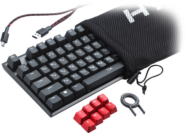Игровая клавиатура Kingston HyperX Alloy FPS (HX-KB1BR1-RU/A5) Cherry MX Red - фото 4 - id-p59614232
