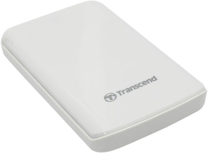 Внешний жесткий диск HDD Transcend 2.5 1TB TS1TSJ25D3W - фото 2 - id-p59614420