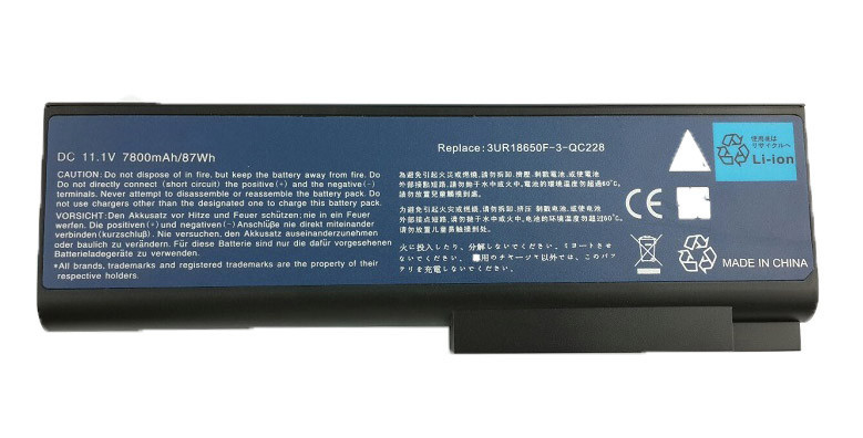 Аккумулятор для ноутбука Acer F5000 (11.1V 7800 mAh)