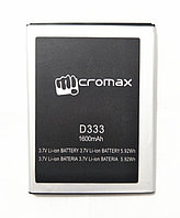 Заводской аккумулятор для Micromax D333 (D333, 1600 mAh)