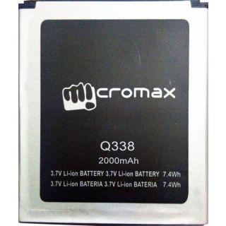 Заводской аккумулятор для Micromax Bolt Q338 (Q338, 2000 mAh) - фото 1 - id-p59614860