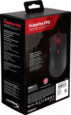 Игровая мышь Kingston HyperX Pulsefire FPS HX-MC001A/EE - фото 6 - id-p59614866