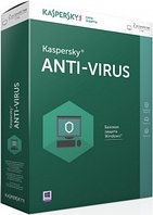 Антивирус Kaspersky Anti-Virus 2017 Box, Продление, 2 ПК лицензия 1 год Renewal (KL1171LUBoxR)