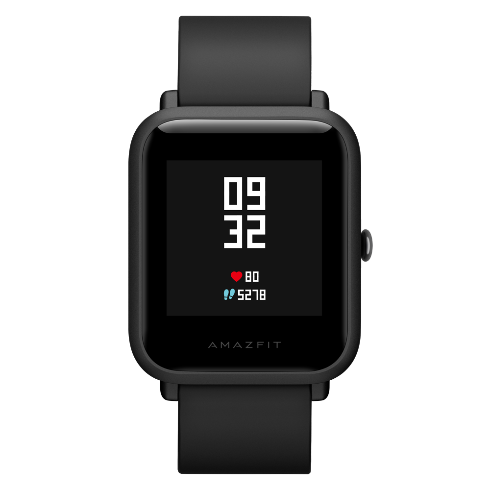 Смарт-часы Xiaomi Amazfit Bip (черные)