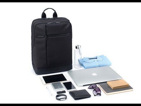 Рюкзак для ноутбуков Xiaomi Mi (Classic) Business Backpack (черный) - фото 2 - id-p59615559
