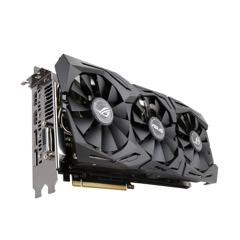 Видеокарта ASUS AMD Radeon RX 580 8Gb 256bit GDDR5 DVI HDMI DP HDCP ROG-STRIX-RX580-O8G-Gaming - фото 1 - id-p59615577