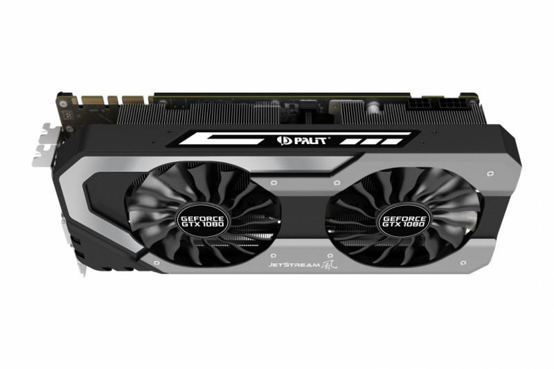 Видеокарта PALIT GTX1080 JETSTREAM 8Gb GDDR5X 256bit DVI 3-DP HDMI NEB1080015P2-1040J