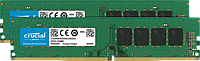 Жедел жад 16GB KIT (2x8GB) DDR4 2400MHz Crucial PC4-19200 CL=17 Dual Ranked 1.2V NON ECC CT2K8G4DFD824A