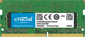 Оперативная память для ноутбука 4GB DDR4 2400 MHz Crucial PC4-19200 SO-DIMM1.2V CT4G4SFS824A                                                          