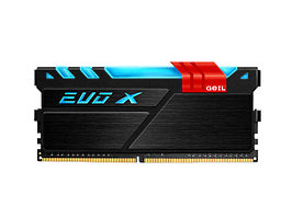 Оперативная память EVO X SERIES Kit 8GB (2x4GB) GEIL DDR4 PC4-19200 2400MHz D4 EVO X DUAL GEXW48GB2400C16DC