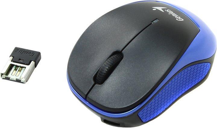 Беспроводная оптическая мышка Genius MICRO TRAVELER 9000R V3 Blue