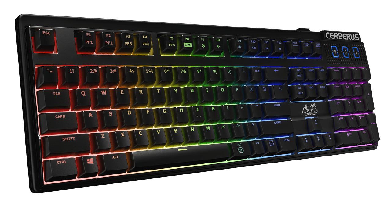 Игровая клавиатура ASUS CERBERUS MECH RGB BRN - фото 1 - id-p59615720