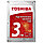 Жесткий диск HDD 3Tb TOSHIBA P300 SATA 6Gb/s  7200rpm 64Mb 3.5" HDWD130EZSTA Retail                                                                   , фото 2