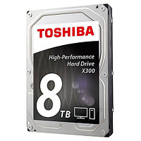 Жесткий диск HDD 8Tb TOSHIBA X300 SATA 6Gb/s 7200rpm 128Mb 3.5" HDWF180EZSTA                                                                          