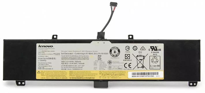 Аккумулятор для ноутбука Lenovo Ideapad Y50-70, L13M4PO2 (7.4V 7400 mAh) Original