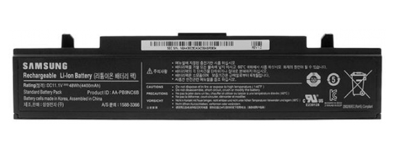 Аккумулятор для ноутбука Samsung R522 (11.1V 5200 mAh)