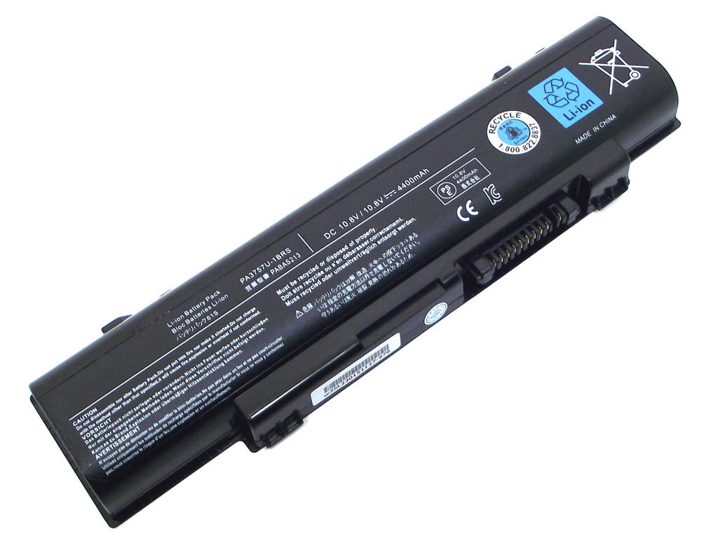 Аккумулятор для ноутбука Toshiba Qosmio F750, PA3757U-1BRS (10.8V 4400 mAh)