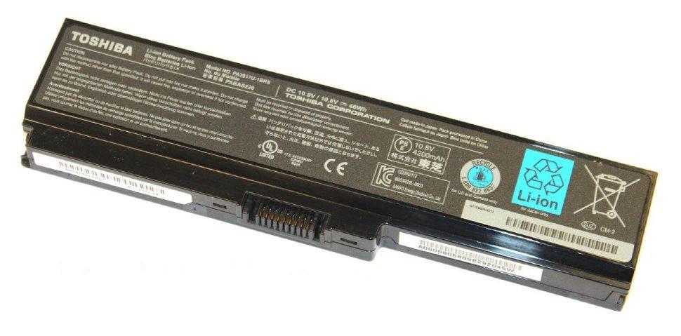 Аккумулятор для ноутбука Toshiba C650, PA3817U-1BRS (10.8V 4400 mAh)