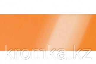 Оранжевый глянец ПВХ кромка