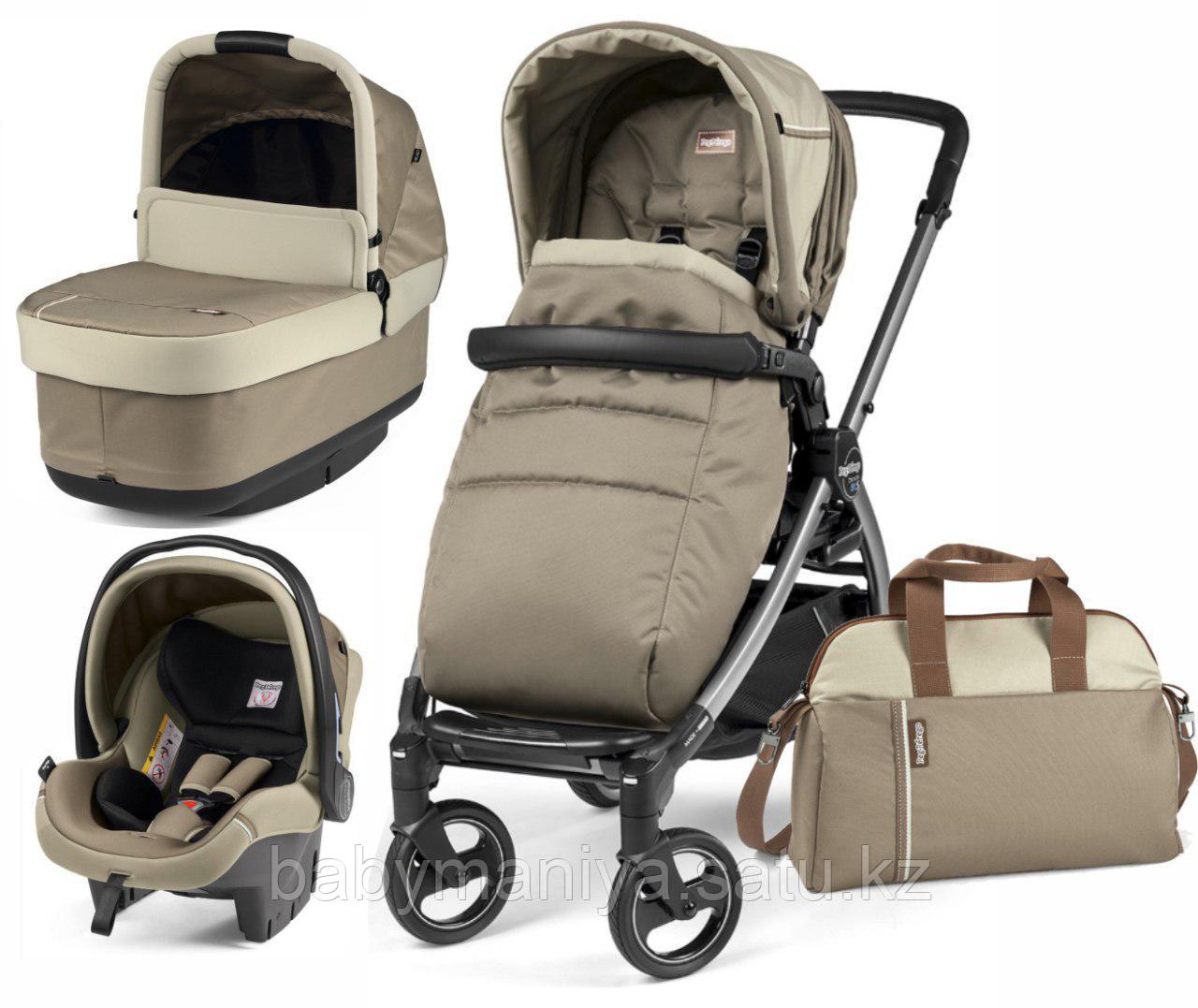 Коляска 3в1 Peg-Perego Book 51 Titania Pop Up Modular Class Beige